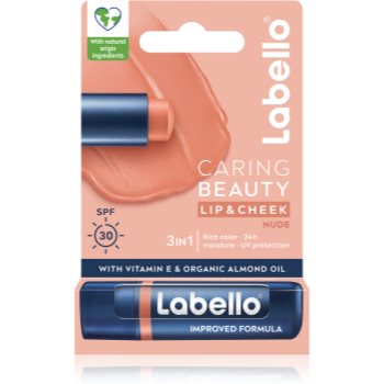 Labello Caring Beauty balsam de buze colorat - imagine 2